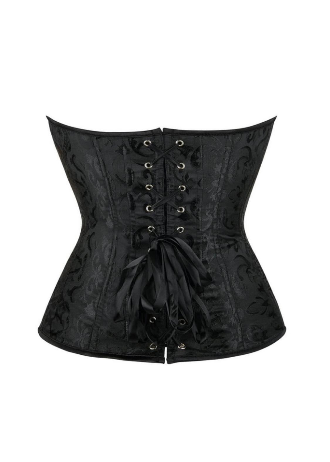 Satin Lace Corset